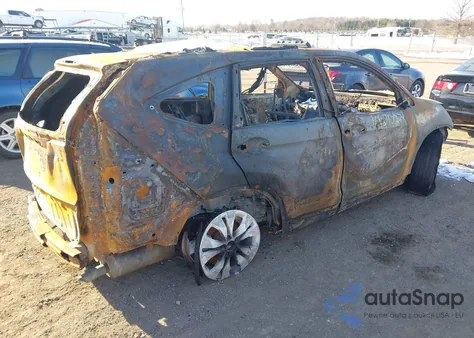 2014 Honda Cr-V Ex-L z USA, uszkodzony, nr VIN 5J6RM4H70EL044312